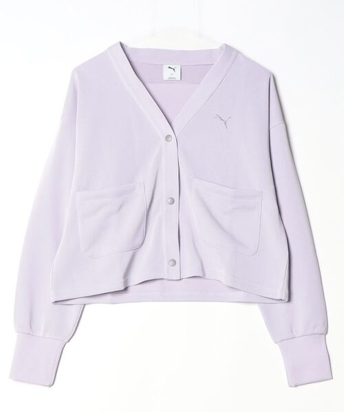 PUMA（プーマ） ニット セーター PUMA AUTUMN ニット JKT レディース