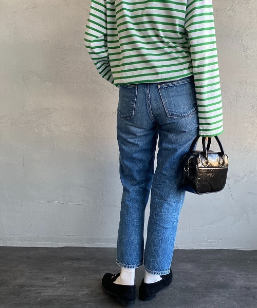 upperhights（アッパーハイツ） デニムパンツ 25 ブルー レディース