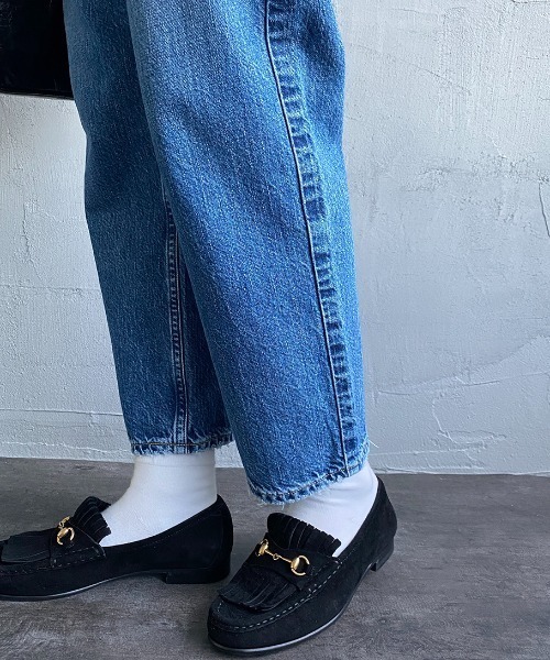 upperhights（アッパーハイツ） デニムパンツ 25 ブルー レディース