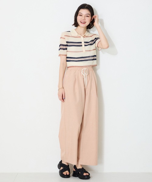 「ORiental TRaffic」 フラットサンダル M ブラック レディース_画像9