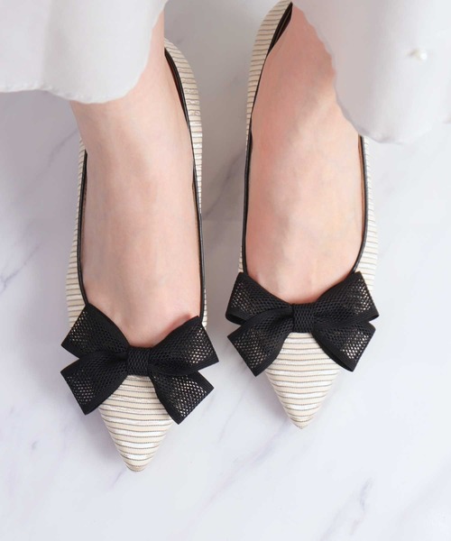 「artemis by DIANA」 パンプス 24.0cm ブラック レディース_画像8