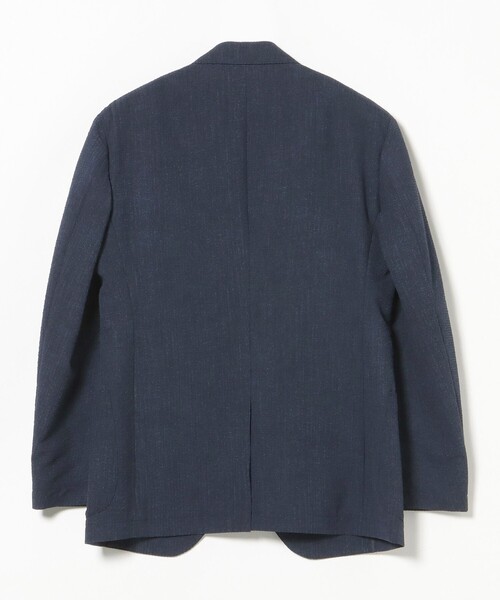 未使用級　Beams Heart テーラードジャケット シアサッカー　デニム BEAMS HEART（ビームス ハート） ジャケット テーラードジャケット