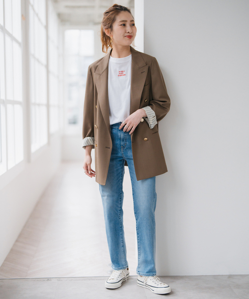 「Spick & Span」 半袖Tシャツ FREE レッド レディース_画像3