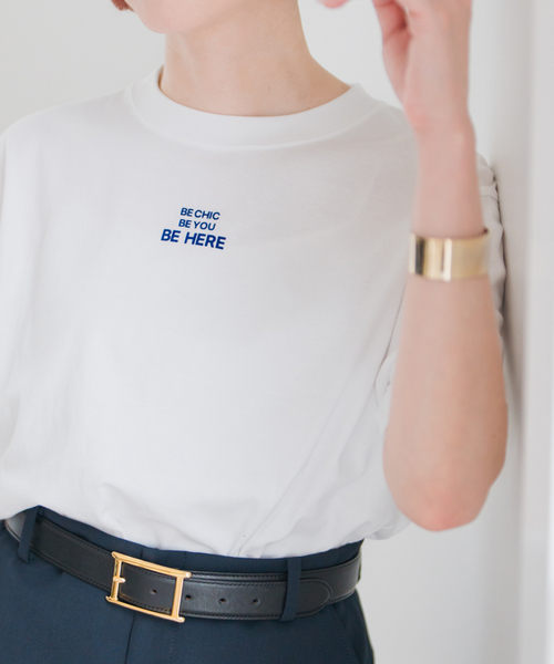 「Spick & Span」 半袖Tシャツ FREE レッド レディース_画像7