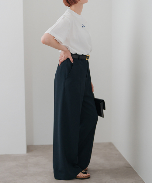 「Spick & Span」 半袖Tシャツ FREE レッド レディース_画像9