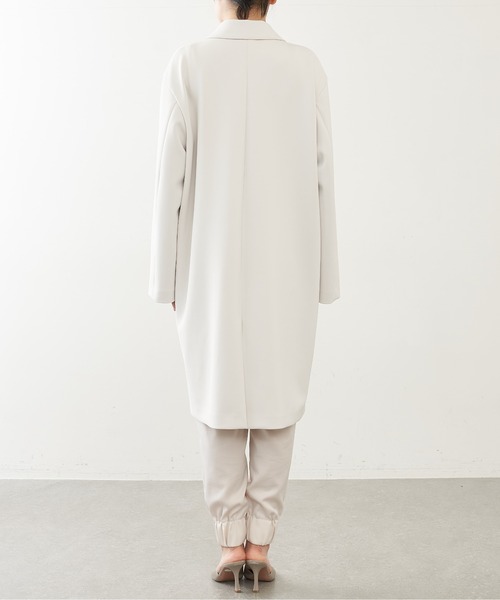 「Whim Gazette」 チェスターコート FREE ホワイト レディース_画像8