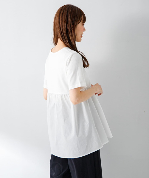 「URBAN RESEARCH Sonny Label」 半袖カットソー FREE オフホワイト レディース_画像5
