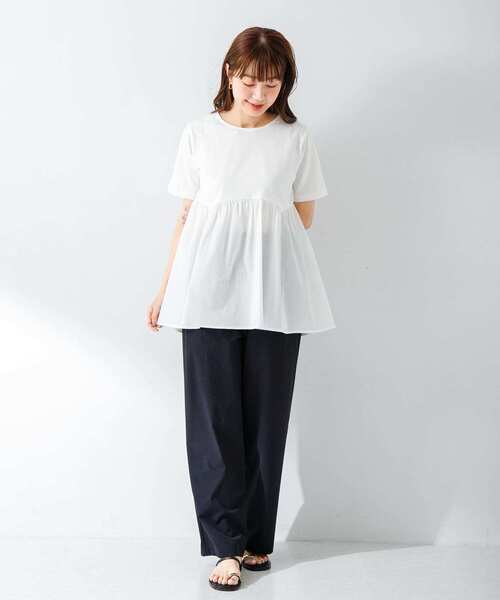 「URBAN RESEARCH Sonny Label」 半袖カットソー FREE オフホワイト レディース_画像7