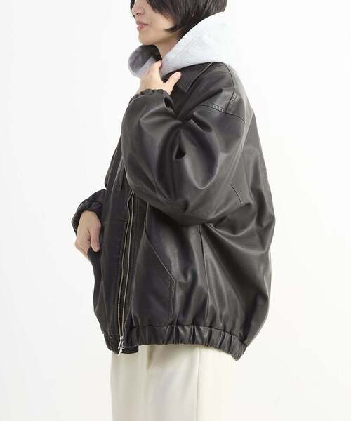 CONVERSE TOKYO ブルゾン アウター 「HL」VINTAGE SYNTHETIC LEATHER