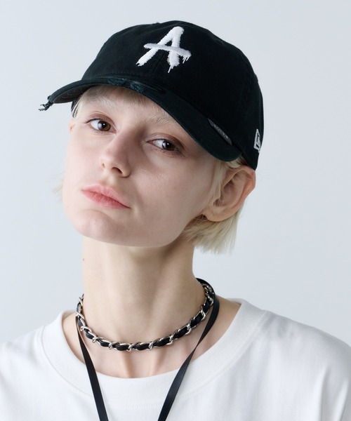 AFF AIVER チョーカー 編込みチェーンチョーカーネックレス MADE IN
