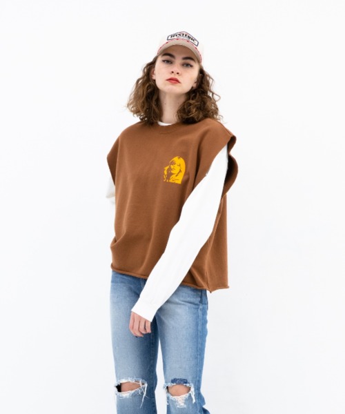 HYSTERIC GLAMOUR（ヒステリックグラマー） ノースリーブトップス FREE