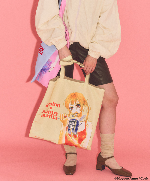 LE TALON（ル タロン） トートバッグ LE TALON×HAPPY MANIA