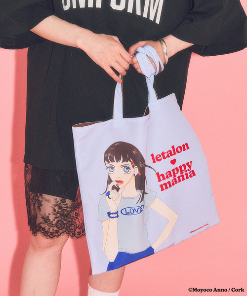 LE TALON（ル タロン） トートバッグ LE TALON×HAPPY MANIA
