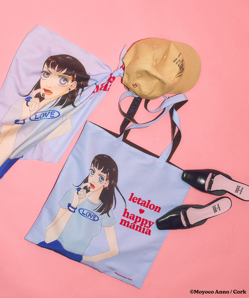 トートバッグ♡オーダー♡ジョリーフルール♡ユキエモン♡リバティ等 LE TALON（ル タロン） トートバッグ LE TALON×HAPPY MANIA
