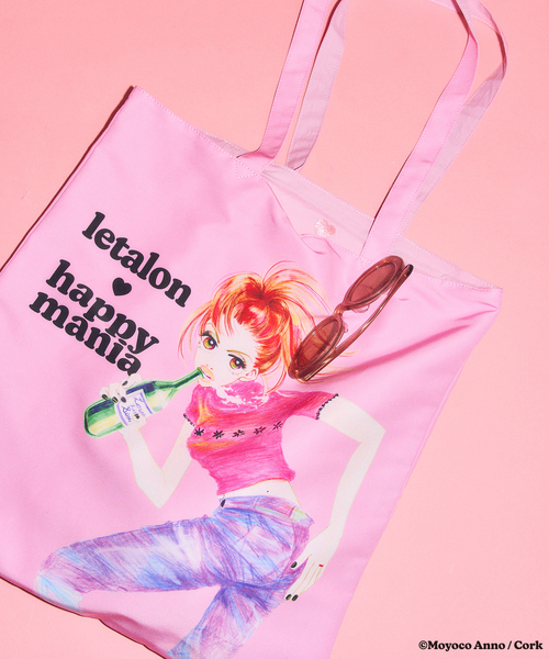 LE TALON（ル タロン） トートバッグ LE TALON×HAPPY MANIA