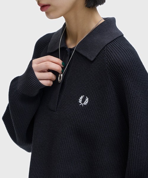 FRED PERRY（フレッドペリー） ニット セーター Textured Knitted