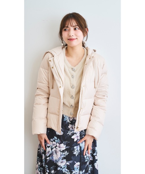 未使用 未着 レッセ パッセ LAISSE PASSE 配色フードロングCD LAISSE PASSE（レッセパッセ） カーディガン MEDIUM パープル