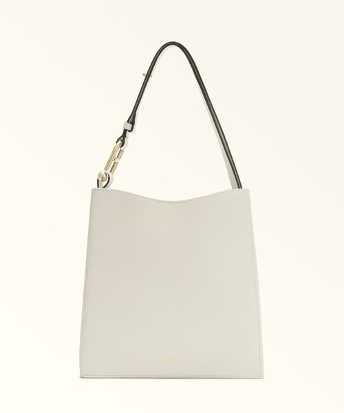 フルラ ヌヴォラ ワンショルダーバッグ ハンドバッグ レザー 白 ホワイト FURLA（フルラ） ショルダーバッグ バッグ ヌヴォラ (Furla Nuvola