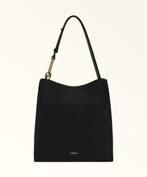 フルラ NUVOLA ショルダーバッグ FURLA ヌボラ ヌヴォラ 美品 黒 FURLA（フルラ） ショルダーバッグ バッグ ヌヴォラ (Furla Nuvola