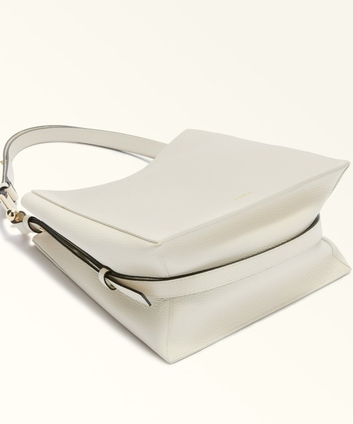 フルラ ヌヴォラ ワンショルダーバッグ ハンドバッグ レザー 白 ホワイト FURLA（フルラ） ショルダーバッグ バッグ ヌヴォラ (Furla Nuvola