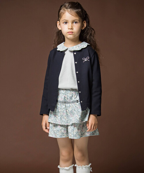 「Tartine et Chocolat」 「KIDS」長袖カットソー 140cm オレンジ キッズ_画像5