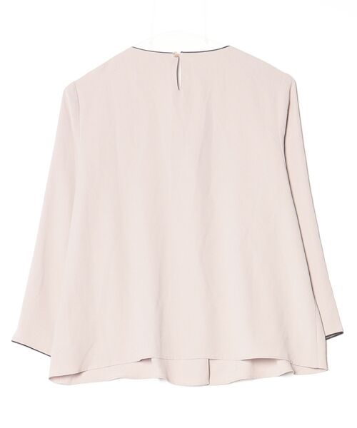 「NATURAL BEAUTY BASIC」 7分袖ブラウス MEDIUM ベージュ系その他 レディース_画像2