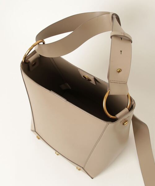 「CHARLES & KEITH」 トートバッグ L ライトベージュ レディース_画像4