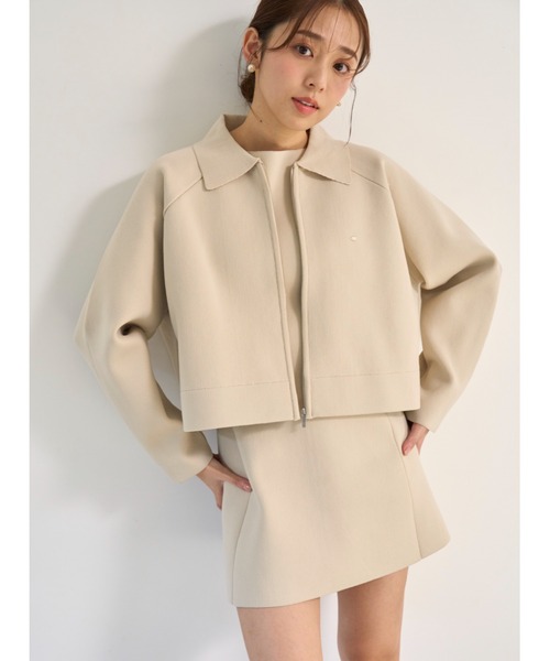 「SNIDEL」 コンビワンピース 1 ベージュ レディースの画像