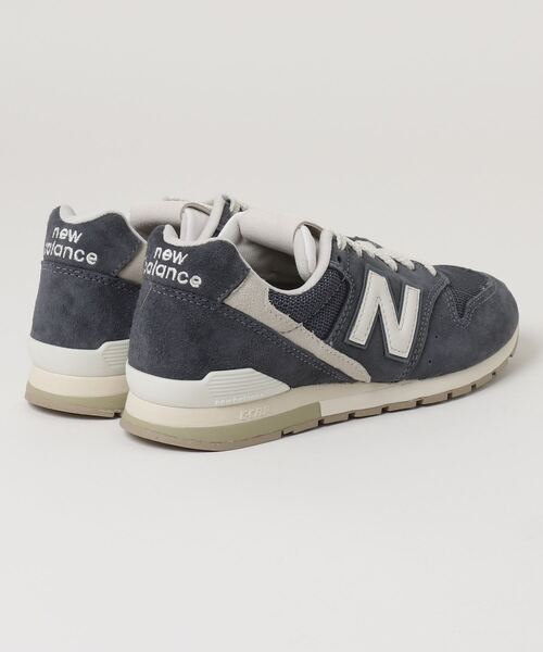 「New Balance」 ローカットスニーカー 24.0cm ネイビー レディース_1