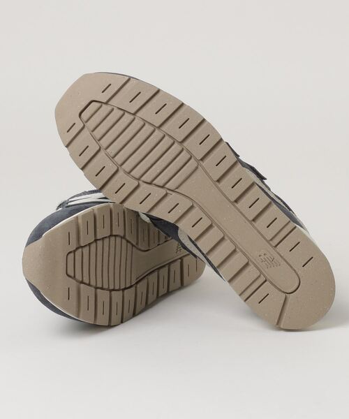 「New Balance」 ローカットスニーカー 24.0cm ネイビー レディース_2