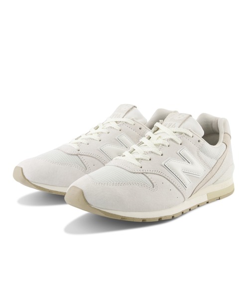 「New Balance」 ローカットスニーカー 24.0cm ネイビー レディース_4