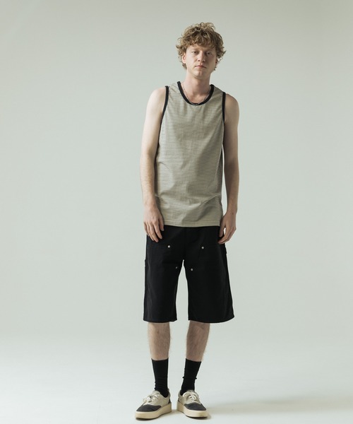 SLICK（スリック） tシャツ 「SLICK/スリック」30/2 Micro Border Tank