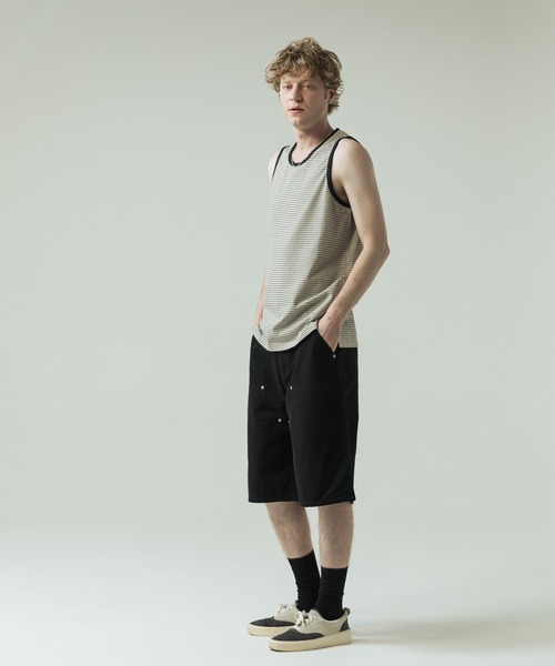 SLICK（スリック） tシャツ 「SLICK/スリック」30/2 Micro Border Tank