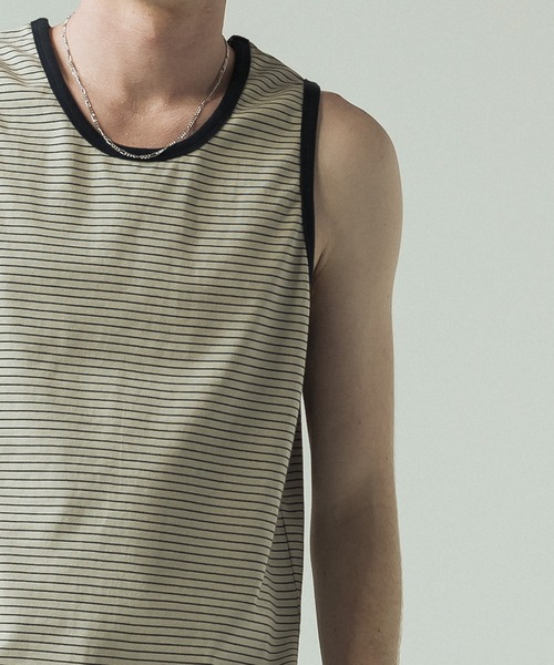 SLICK（スリック） tシャツ 「SLICK/スリック」30/2 Micro Border Tank