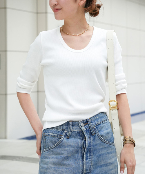 ドゥーズィエムクラス　トップス Deuxieme Classe（ドゥーズィエムクラス） tシャツ *TWIST タンク