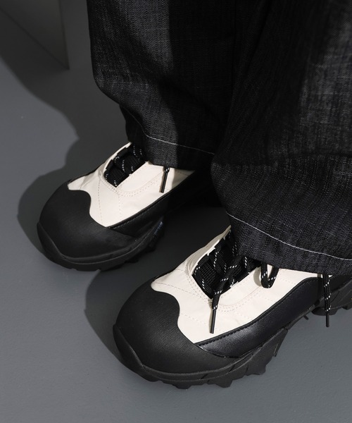 「FOLLOWIN」 ローカットスニーカー 25.0cm ブラック レディース_画像6