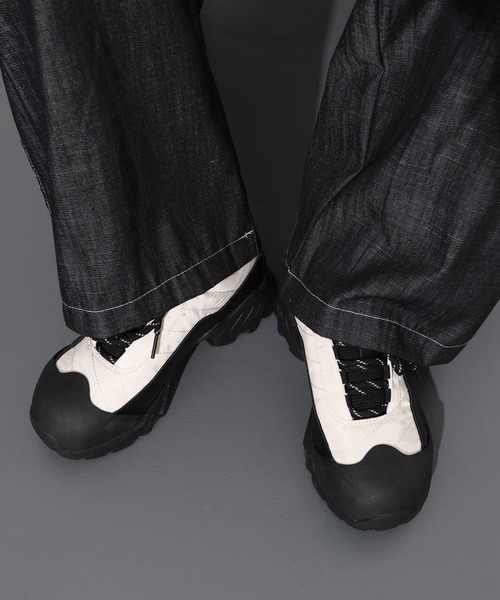 「FOLLOWIN」 ローカットスニーカー 25.0cm ブラック レディース_画像7