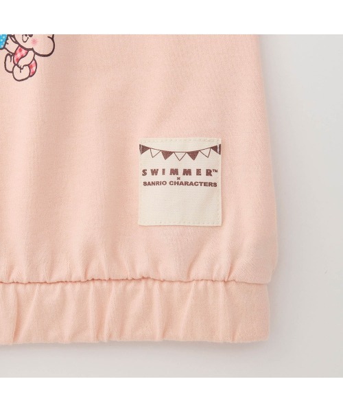 SWIMMER（スイマー） tシャツ SWIMMER×サンリオキャラクターズ 袖口