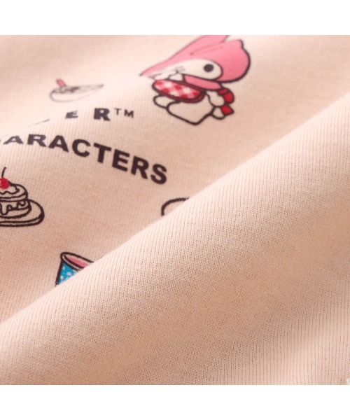 SWIMMER（スイマー） tシャツ SWIMMER×サンリオキャラクターズ 袖口