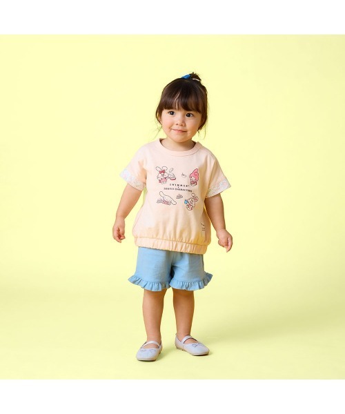 SWIMMER（スイマー） tシャツ SWIMMER×サンリオキャラクターズ 袖口