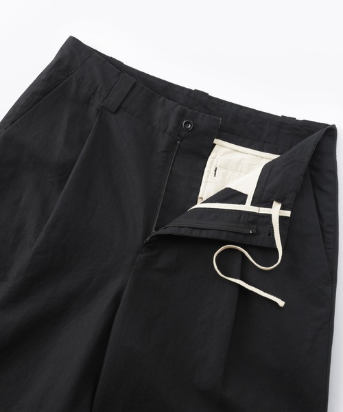 MUJI Labo ワイドパンツ パンツ 「MUJI Labo」婦人 綿混タックワイド