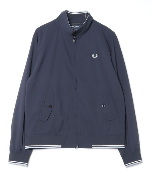 FRED PERRY（フレッドペリー） ブルゾン L ネイビー メンズ : ZOZOTOWN
