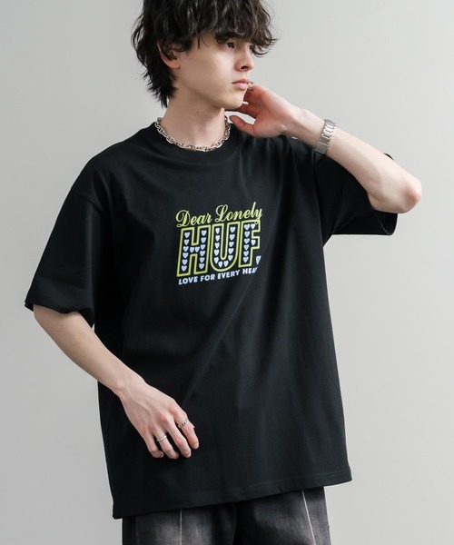 HUF（ハフ） tシャツ オーバーサイズ ポケット プリント アソート半袖