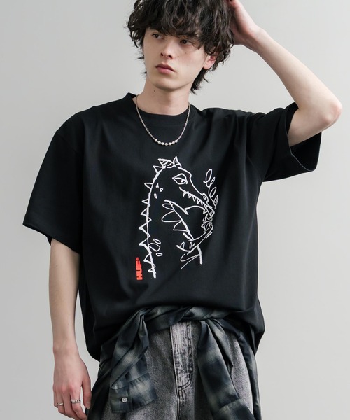 HUF（ハフ） tシャツ オーバーサイズ ポケット プリント アソート半袖