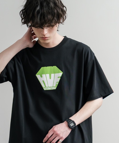 HUF（ハフ） tシャツ オーバーサイズ ポケット プリント アソート半袖