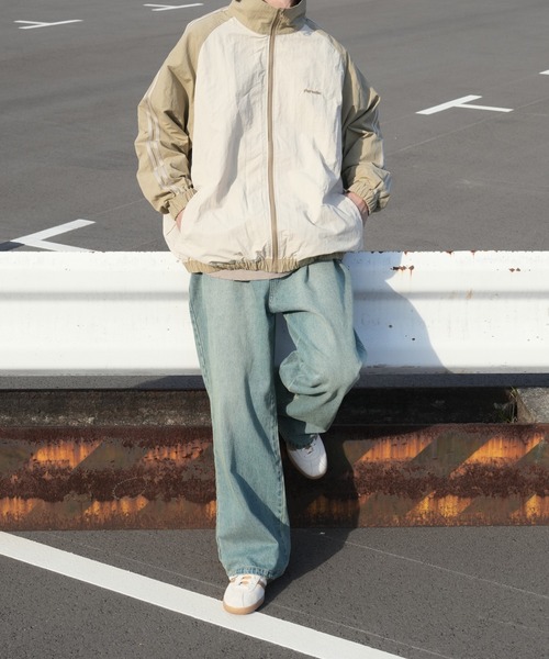 「Perushu」 ブルゾン LARGE ベージュ メンズ_画像6
