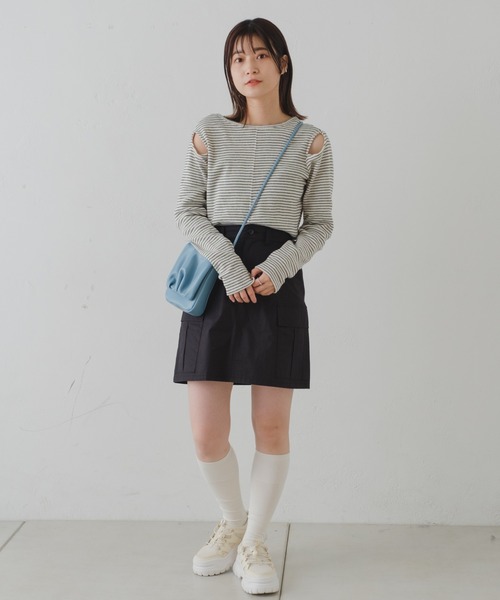 「Kastane」 長袖カットソー FREE ベージュ レディース_画像5