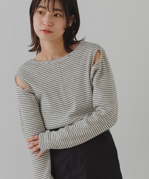 「Kastane」 長袖カットソー FREE ベージュ レディース_画像7