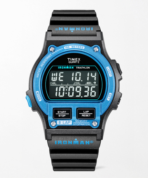 【稼働】 TIMEX IRONMAN 青文字盤 クロノグラフ 腕時計 TIMEX（タイメックス） 腕時計 TIMEX IRONMAN 8LAP OG tx-tw5m54400