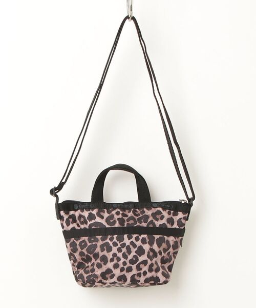 LeSportsac（レスポートサック） レオパード2WAYバッグ - ブラウン